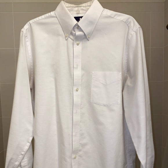 Stafford Other - Men’s solid white oxford. 16 neck, 32/33 sleeves